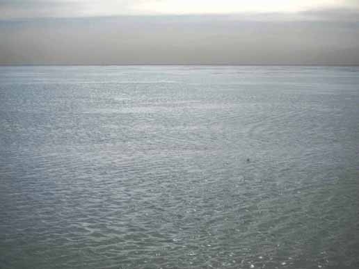 onde d'acqua sul salar de uyuni